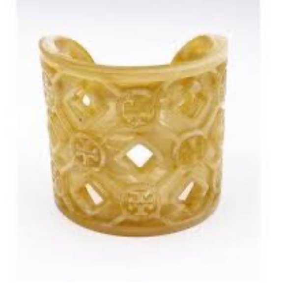 Tory Burch Tan Cuff Bracelet - Picture 1 of 3